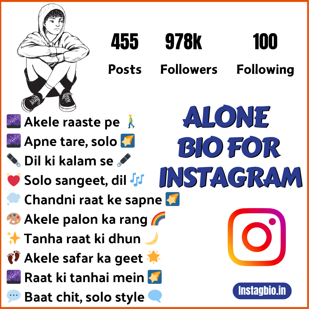 Alone Bio For Instagram Instagbio.in