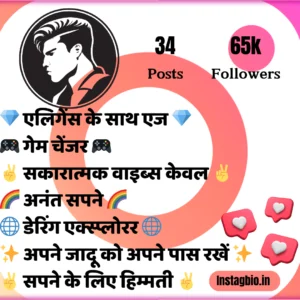 Attitude Bio For Instagram In Hindi