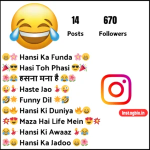 Comedy Bio For Instagram