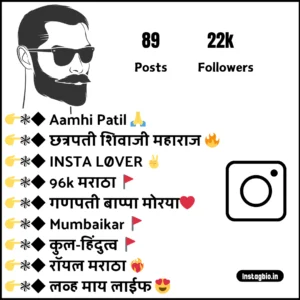 Instagram Bio Ideas In Marathi