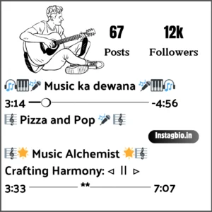 Music Instagram Bio Symbols