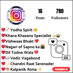 Pandit Bio For Instagram