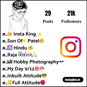 Patel Bio For Instagram 2024