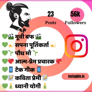 Unique Bio For Instagram In Hindi